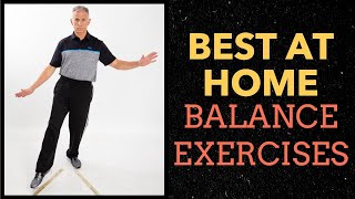 3 Best At Home Balance Exercises! Walk Gracefully, Stop Falls. Approved by Bob and Brad