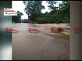 flood water flows on a bridge near mv 37 in malkangiri