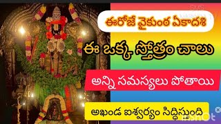 Mukkoti Ekadashi#ముక్కోటి ఏకాదశి స్పెషల్, రాజేంద్రనగర్ లోని శ్రీ వెంకటేశ్వర స్వామి దర్శనం