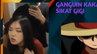 GANGGUIN KAKAK YANG LAGI SIKAT GIGI||CEK PIN KOMENTAR😁