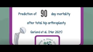 Prediction of 90-day mortality after total hip arthroplasty