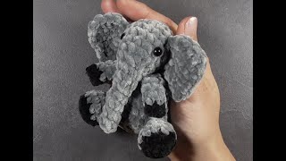 Elefant häkeln (Schritt für Schritt) Teil 2