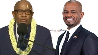 Discours d'Azali...Ridja riwuzise Nour El-Fath Azali ye masuala yanu