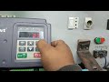 invt inverter 3 wire control parameters setting