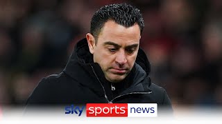 BREAKING: FC Barcelona have sacked Xavi as the club's head coach