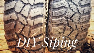 How To Tire Sipe Mud Terrains - Cooper STT Pros - 2019.48