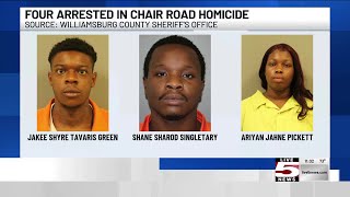 VIDEO: Deputies: Four people charged in connection to Hemingway homicide