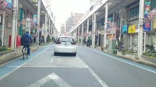 柴又街道～小岩サンロード～JE総武線小岩駅南口～小岩フラワーロード～南小岩5～辰巳新橋東詰～鹿本通り～南小岩6  KoiwaEdogawaTokyoJapan　令和3年12月30日(木)14時22分