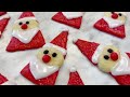 24 santa sugar cookies no cookie cutter needed