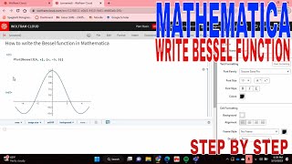 ✅ How To Write The Bessel Function In Mathematica 🔴