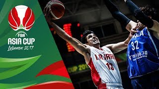 Highlights from Iran v Korea in Slow Motion - Semi-Final - FIBA Asia Cup 2017