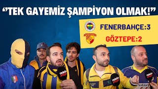 26 Ocak 2025 Fenerbahçe-Göztepe Stadyum Çıkışı Taraftar Röportajları