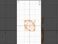 Spinning Ring Animation using Desmos#desmos #mathématiques #ring #circle  #algebra  #rings #shorts