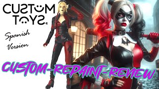 SH FIGUARTS HARLEY QUINN PELÍCULA EL ESCUADRÓN SU*C*DA UNBOXING REPAINT REVIEW