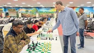 The simul with a Grandmaster | GM Boris Savchenko | 13th KIIT International Chess Festival 2022