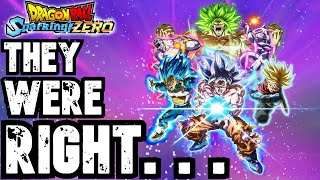 Dragon Ball Sparking Zero Changed Everything....
