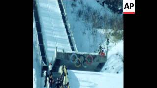 UPITN CUTS 17/1/80 SKI JUMPING COMPETITION IN SAPPORO, JAPAN