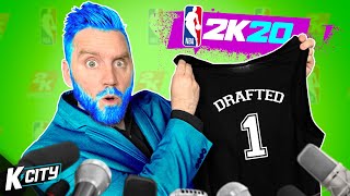 DadCity gets DRAFTED by THIS TEAM in NBA 2k20 Part 4! K-CITY GAMING