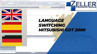 Language Switching Mitsubishi GT2000 GT Designer3