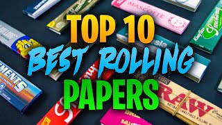 The Top 10 best rolling papers