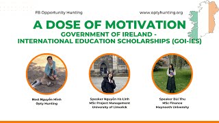 Opty Webinar #6: Government of Ireland - International Education Scholarship (GOI-IES)