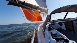 Uitleg over zeilen met gennaker op Hanse 418