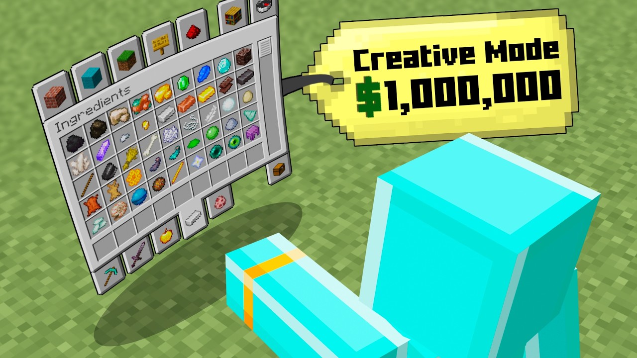 Minecraft But I Bought Everything Youtube