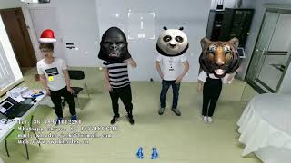 Somatosensory interactive games AR Kinect advertising wall Human shadow interactive wall