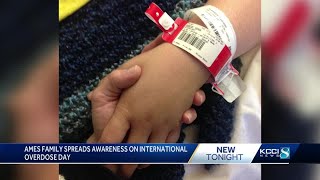 Ames family raises awareness on drug overdoses