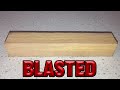 sandblasting wood mystery process no super fine abrasives needed heavy metal sandblasting