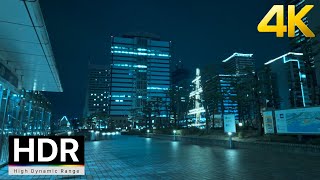 JAPAN - Night Walk in Tokyo, Hamamatsucho【4K HDR】