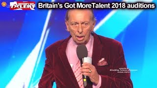 John 76 years old Comedian FORGOT HIS LINES & JOKES Auditions Britain's Got Talent 2018 BGT S12E03