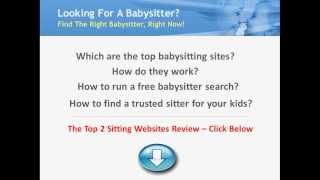 Free Babysitting Websites - The Top Two Sitting Sites!