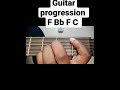 how to play guitar progression no 5 #guitarlesson for beginners