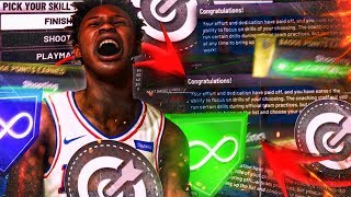 HOW TO GET HALL OF FAME BADGES IN NBA 2K20! EASY! BEST BADGE METHOD IN NBA 2K20, BADGE GLITCH?!