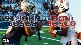 DJ Uiagalelei CAN BALL! | St. John Bosco vs Don Bosco Prep | WEST VS EAST | Clemson QB Commit 🔥