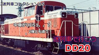 「迷列車で行こう」謎だらけのディーゼル機関車 DD20のお話「迷列車コレクション#5」