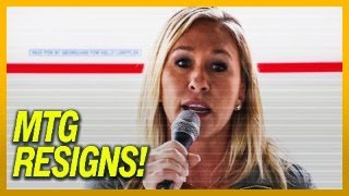 Bombshell Marjorie Taylor Greene Resigning From Congress