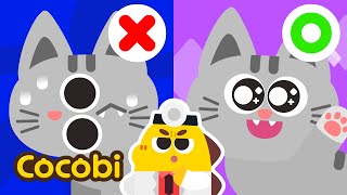 Puzzle Wajah Binatang🐕🐈 Lagu Anak-anak | Cocobi