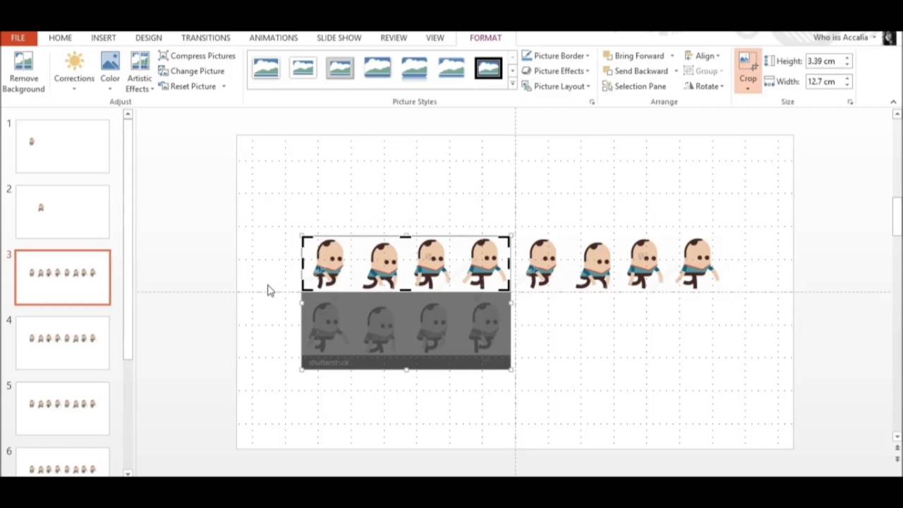 How To Create Animation Using MS Powerpoint - YouTube