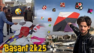 Rawalpindi Basant 2025 😍 Punjab Police Raid 😱 || Big Kites