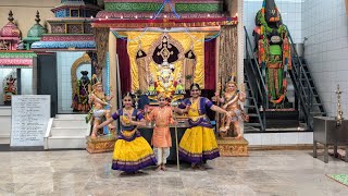 Canada Sri Shanmuganathar Swamy temple I Thai Poosam Special I Mom \u0026 daughter \u0026 Son Bharathanatiyam