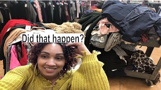 $1 Thrift With Me | I almost fought someone but I found Christian Dior!