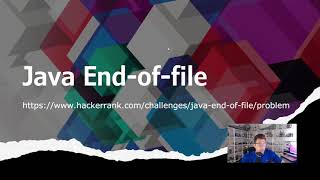 [SOLVED!] Java End-of-file - HackerRank