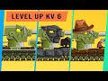 KV 6 Level Up vs KV 2 - Cartoons about tanks