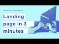 How to Build a Landing Page in 3 Minutes