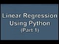 Linear Regression Python (sklearn, numpy, pandas)