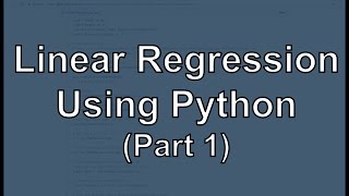 Linear Regression Python (sklearn, numpy, pandas)