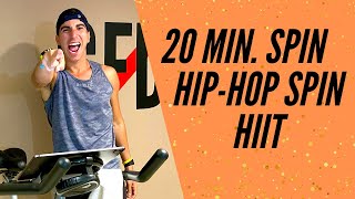 HIIT Hip-Hop Spin Class | 20 Minutes