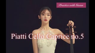 [Practice with Gaeun] Piatti Caprice no.5